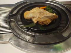 -山野的朋友露营炭火烤肉