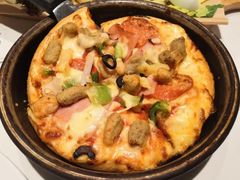 芝心鱼子蟹肉披萨-必胜客(天河城店)