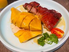 油鸡叉烧双拼-新旺茶餐厅·早餐·夜宵(长乐店)