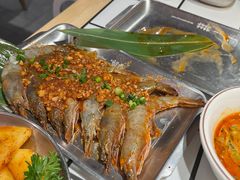 蒜蓉大虾-留香铁板烤肉(解放西路旗舰店)