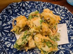 扇贝蔬菜天妇罗-鮨清日本料理