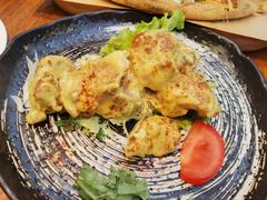 芥末蜂蜜烤鸡-玛格萝妮比萨屋(四平店)
