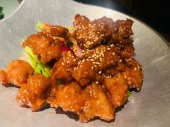 蒜香蜜汁排骨-绿茶餐厅(领展购物广场·中关村店)