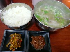 -吉林延边牛肉汤饭，大冷面
