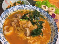 肥牛泡菜乌冬面-梦山水日本烧肉(五四广场店)