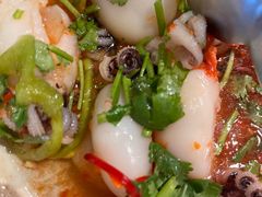 捞汁八爪鱼-海口绿发希尔顿酒店-田园汇自助餐·三文鱼·海鲜