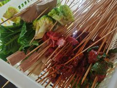 -拈签一笑黄牛肉辣卤串串