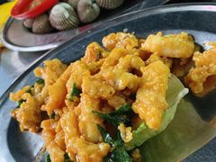 咸蛋鱿鱼-黄亚华小食店(Jalan Alor)