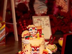 -咖咖熊蛋糕定制·英国蓝风车动物性淡奶油