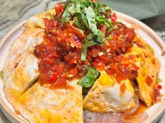 凉拌荷包蛋-浩海火燒雲傣家菜(合生汇店)