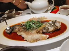 黄油花雕浸笋壳鱼-玫瑰厅上海菜(兴国路店)