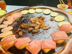 -老姐石板烧烤+铜炭火锅(总店)