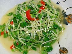 蒜蓉炒葵花苗-龙桥私厨·姜花菊花过桥鱼·顺德菜(容桂店)