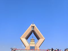 -法门文化景区-合十舍利塔