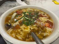 鱿鱼酸辣汤-老杨饭店(万科里店)