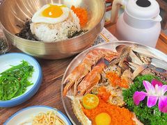 -明洞阿姨·韩式酱蟹烤肉·创意料理(方庄店)