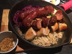 德国香肠拼盘-Goose Island Brewhouse鹅岛精酿啤酒酿造工坊餐厅