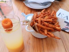 炸手工红薯条-salée