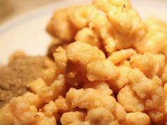 炸灯笼红虾仁-日丰园海肠水饺·老字号大连海鲜(和平广场店)