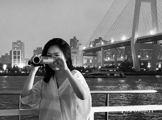  魔都拍照· 南码头轮渡看日落 吹39°C的晚风