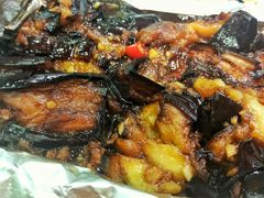 锡纸烤肉末茄子-辣椒炒肉(华城购物广场（四楼）店)