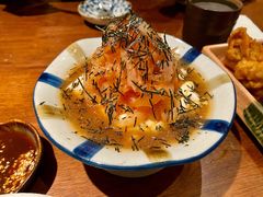 番茄豆腐沙拉-山杏yama-katsu·吉列炸物