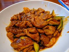 虾仁独面筋-渔家风味·鲅鱼水饺·央视展播·海鲜天津菜(开发区店)