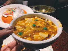 石锅鸡汤豆腐-绿茶餐厅(华联万柳店)