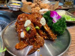 -明洞阿姨·韩式酱蟹烤肉·创意料理(三元桥店)