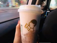 芋泥波波牛乳-喜茶(深圳东门1234店)