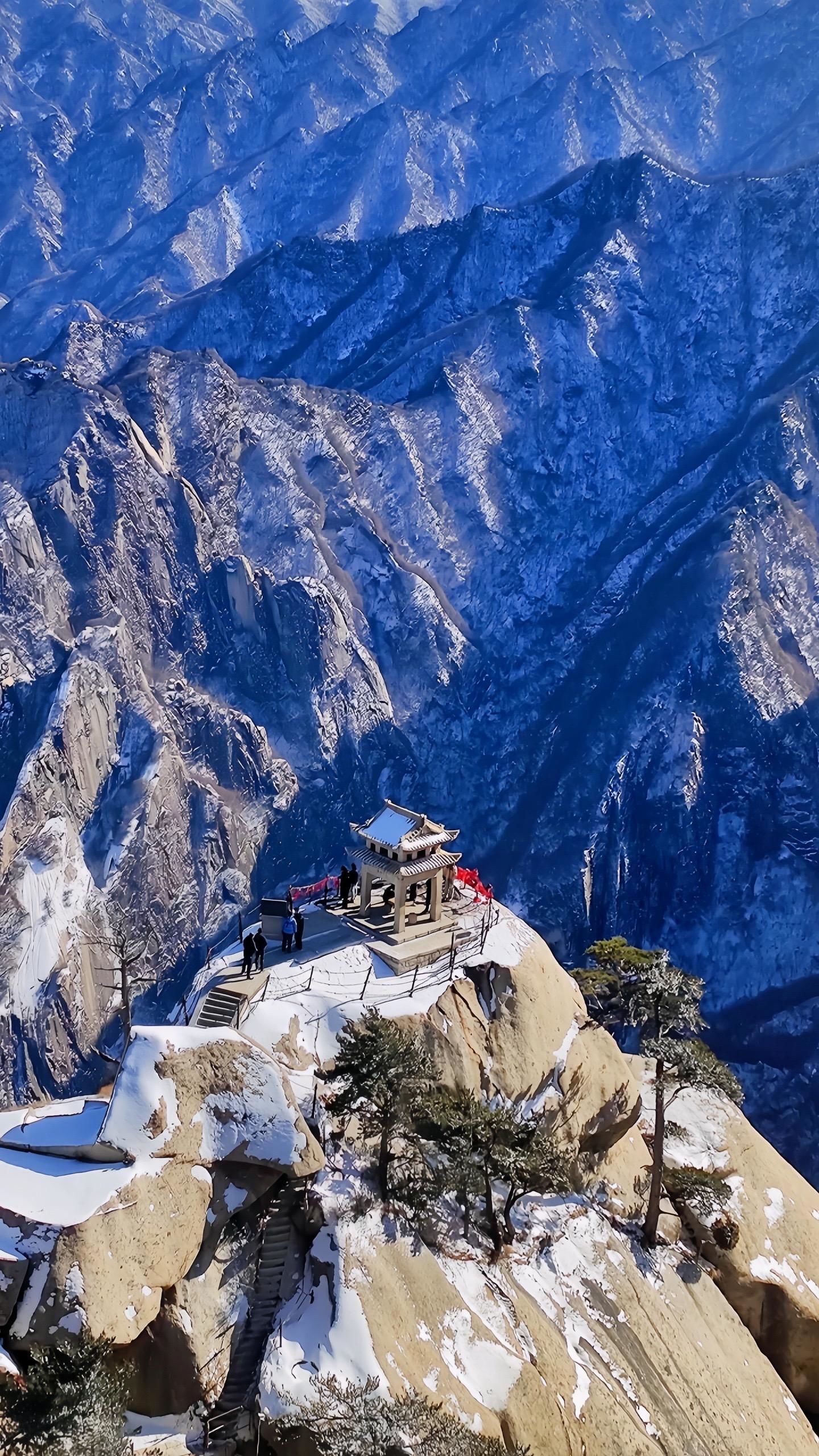 一定要来一次冬天的华山