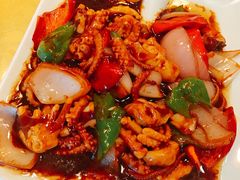 酱爆八爪鱼-天桥饭店·特色海鲜(金山嘴渔村店)