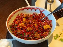 辣子鸡炒波龙-杭州西子湖四季酒店·金沙厅