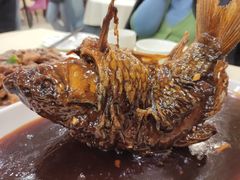 罾蹦鲤鱼-奥华餐厅·老张记(台基厂店)