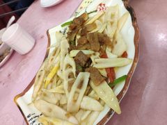 葱爆肉片脆笋-春满人间酒楼(园岭中路店)