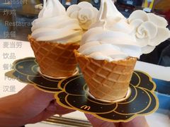 甜品站山茶花风味圆筒-麦当劳(武商建二店)