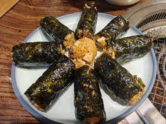 -明洞阿姨·韩式酱蟹烤肉·创意料理(三元桥店)