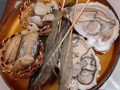 花雕海鲜醉鸡煲-恭喜上堓砂锅焗·海鲜大排档(闵行龙湖店)