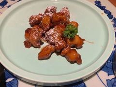 雪花糖醋里脊-绿茶餐厅(布吉万象汇店)