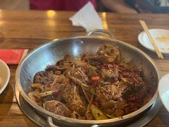 主打的干锅鸭头-安诚居干锅鸭头(八角店)