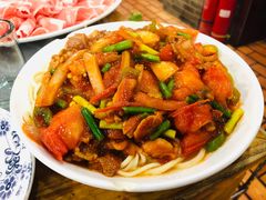 过油肉拌面-马记伊源斋涮肉·清真菜(潘家园古玩市场店)