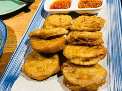 干炸藕合-小吊梨汤·北京菜·烤鸭(鸟巢店)