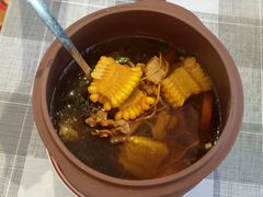 紫砂玉米龙骨汤-彭耕记猪油炒小菜(吉联mall店)