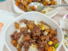 干免治牛肉饭-喜莲咖啡