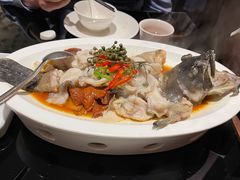 青花椒蒸龙胆鱼-闽和南(深圳万象城店)