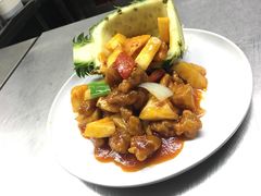 菠萝生炒骨-百草堂餐厅