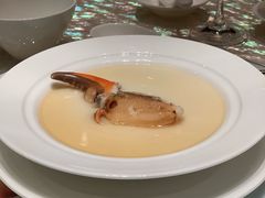 鱼汤蛋白蒸蟹钳-8餐厅(新葡京酒店)