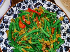 榄菜肉沫黄瓜花-上楼私房菜(院士路店)