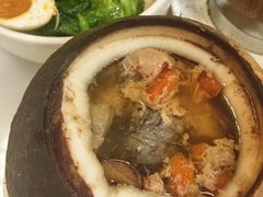原只椰子炖竹丝鸡-信行丰炖品皇店(光孝路店)