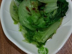 白灼生菜-甲乙饼·手工牛肉饼(金地广场店)